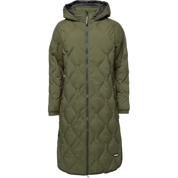 Head LOREA Dámsky kabát, khaki, veľkosť