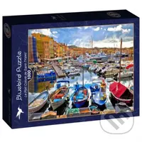 Puzzle Farebný prístav Saint-Tropez - puzzle z kategorie 500 - 1000 dílků