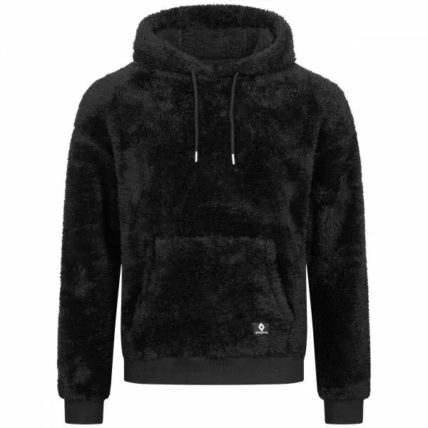 HOHENHORN BARG Pánska mikina, čierna, veľkosť 5XL