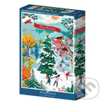 Puzzle Korčuľovanie do vianočnej radosti - puzzle z kategorie 500 - 1000 dílků