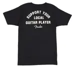 Fender Support Your Local Guitar Player Tee Black S