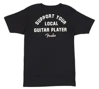 Fender Support Your Local Guitar Player Tee Black S