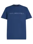 Karl Lagerfeld Tričko  tmavomodrá