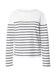 LEVI'S ® Sveter 'Marin Striped Top'  čierna / biela