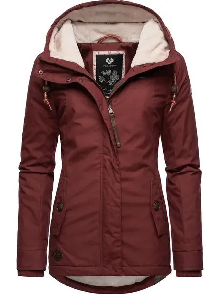 Ragwear Zimná bunda 'Monade'  hnedá