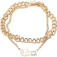 Zodiac Golden Anklet libra