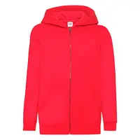 Red Classic sweatshirt Fruit of the Loom