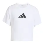 ADIDAS PERFORMANCE Funkčné tričko 'Essentials'  čierna / biela