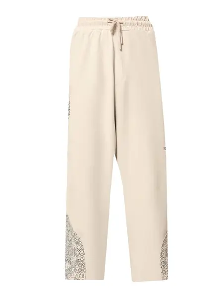 VAMOS CLO Nohavice  sivobéžová / čierna