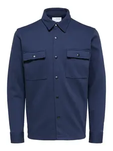 SELECTED Prechodná bunda  námornícka modrá