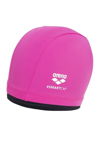 ARENA Plavecká čiapka 'Smartcap'  fuksia / čierna / biela