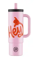 Termo hrnček 24bottles Straw 800ml Blue