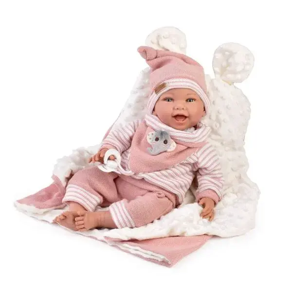 Guca 10261 Olívia - záťažová realistická bábika s mäkkým látkovým telom - 42 cm