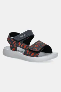 Geox  Detské kožené sandále  SANDAL LIGHTFLOPPY