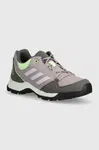 Detské topánky adidas TERREX TERREX HYPERHIKER LOW K fialová farba