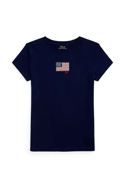 Detské bavlnené tričko Polo Ralph Lauren