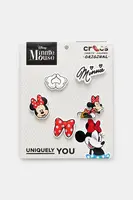 Detské odznaky na topánky Crocs Minnie Dress 5-pak