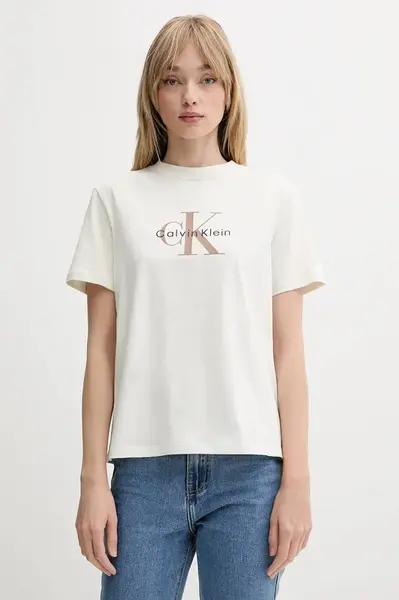 Calvin Klein Jeans tričko dámske bavlnené