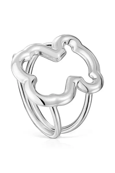 Strieborný prsteň Tous 10