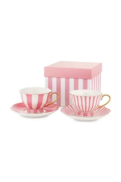 Sada šálok a podšálok pre 2 osoby. home & lifestyle 220 ml