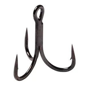 Madcat trojháčiky treble hook bn 6x 4 ks - veľkosť 1/0