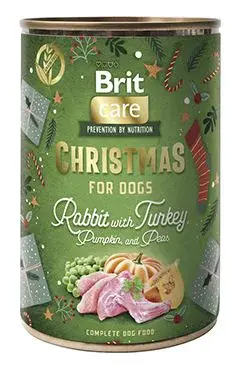 Brit Care Dog Christmas Rabit Konzerva 400g