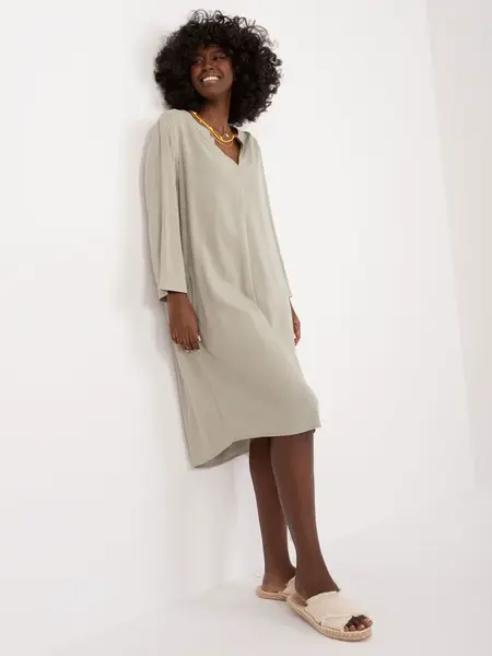 Dress-D73761M30430A-khaki