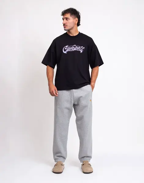 Carhartt WIP Chase Sweat Pant Grey Heather/Gold XL