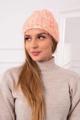 Dámská kšiltovka Cina K259 ecru + malina