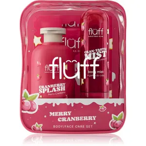Fluff Christmas Glow Merry Cranberry vianočná darčeková sada