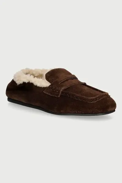 Posa  Mokasíny dámské semišové Penny Loafer