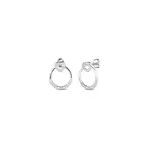 Stříbrné náušnice Feliya