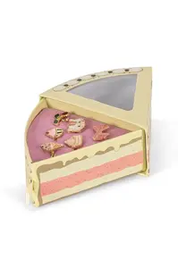 Konges Sløjd  sada prstýnků dětská kovová KITTY SWEETS RING SET 6 PCS 6-pack