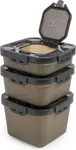 Korum miska na nástrahy click lock bait tubs - objem 1,2 l (2pt) rozměr 16,5x16,5x9,5 cm