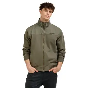 Bushman Pánská mikina se stojáčkem Dorel, khaki L