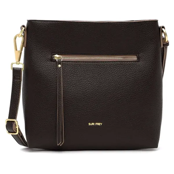 Dámska crossbody kabelka Suri Frey Melany - tmavo hnedá