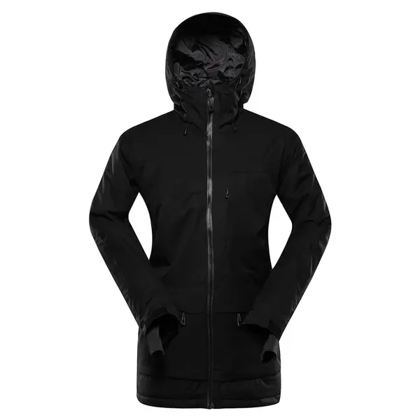 Dámská lyžařská bunda s membránou ptx snow alpine pro garga černá xl