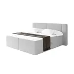 ALTDECOR POSTEL boxspring s matrací H4 - EVON - 200x200 cm Světle šedá