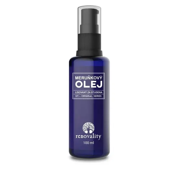 Renovality Meruňkový olej za studena lisovaný 100 ml