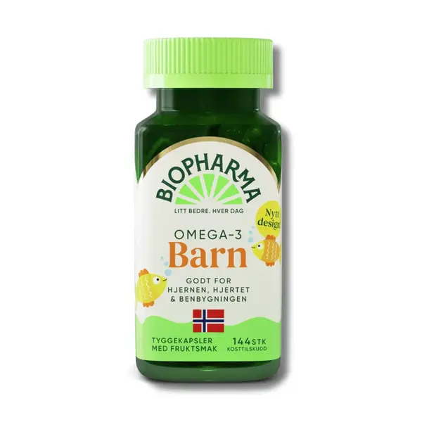 Omega 3 detské žuvacie kapsule