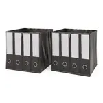 Vicco SKLÁDACÍ BOX Černá 30 x 30 cm Sada 2 kusů