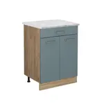 Vicco SPODNÍ SKŘÍŇKA KUCHYŇSKÉ LINKY R-Line Modrošedá 60 cm PD Mramor