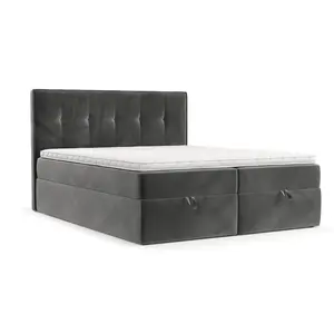 AltaBeds POSTEL BOXSPRING TIVRA 180/200 Šedá