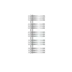 LuxeBath KOUPELNOVÝ radiátor Iron EM 500x1200 chrom