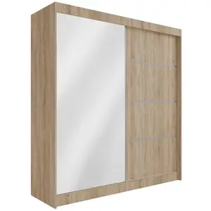 ALTDECOR ŠATNÍ SKŘÍŇ PAOKI – 200 cm – Sonoma dub