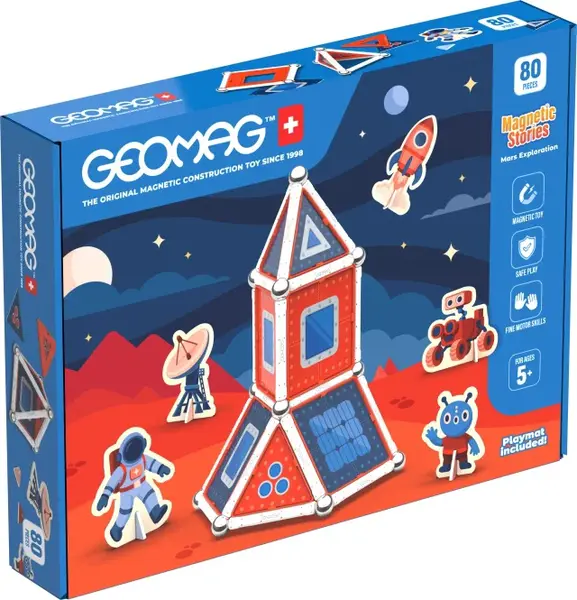 Geomag Stories Mars magnetická stavebnice 80 dílků