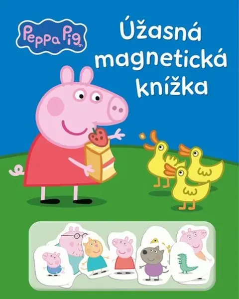 Peppa Pig - Úžasná magnetická knížka (poškozené) - kolektiv autorů