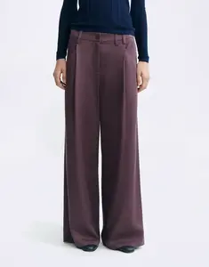 Thinking MU Dark Wine Molly Pants DARK WINE 36