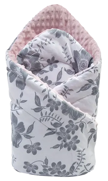 Medi Partners Double-Sided Baby Wrap Cotton + Minky