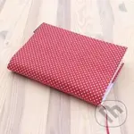 Obal na knihu Puntíky na červené (velikost M)